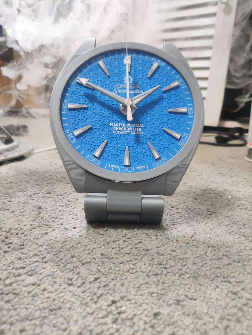 SeaMaster Aqua Terra 007 Edition Desk Clock - Fan art