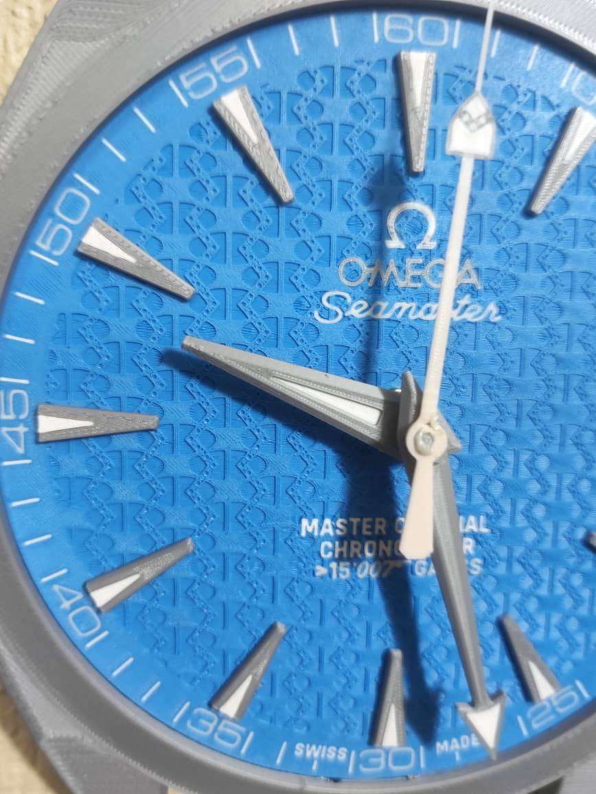 SeaMaster Aqua Terra 007 Edition Desk Clock - Fan art