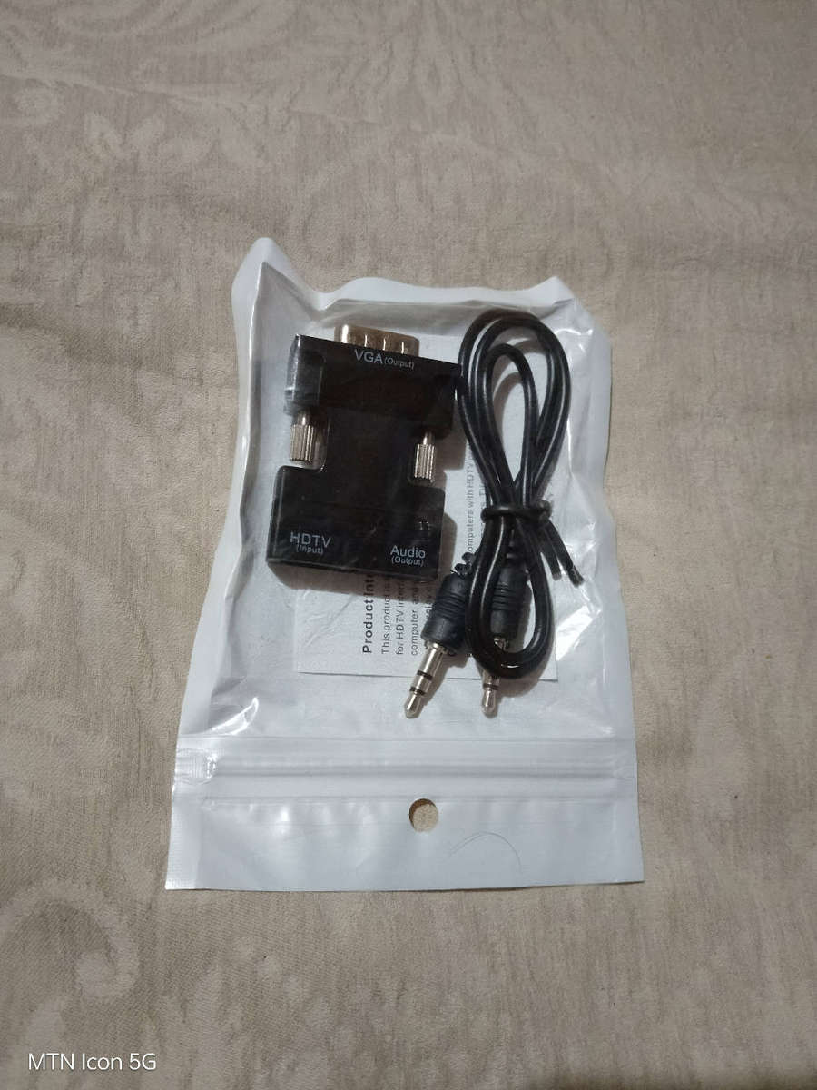 HDMI to VGA converter (with audio out)