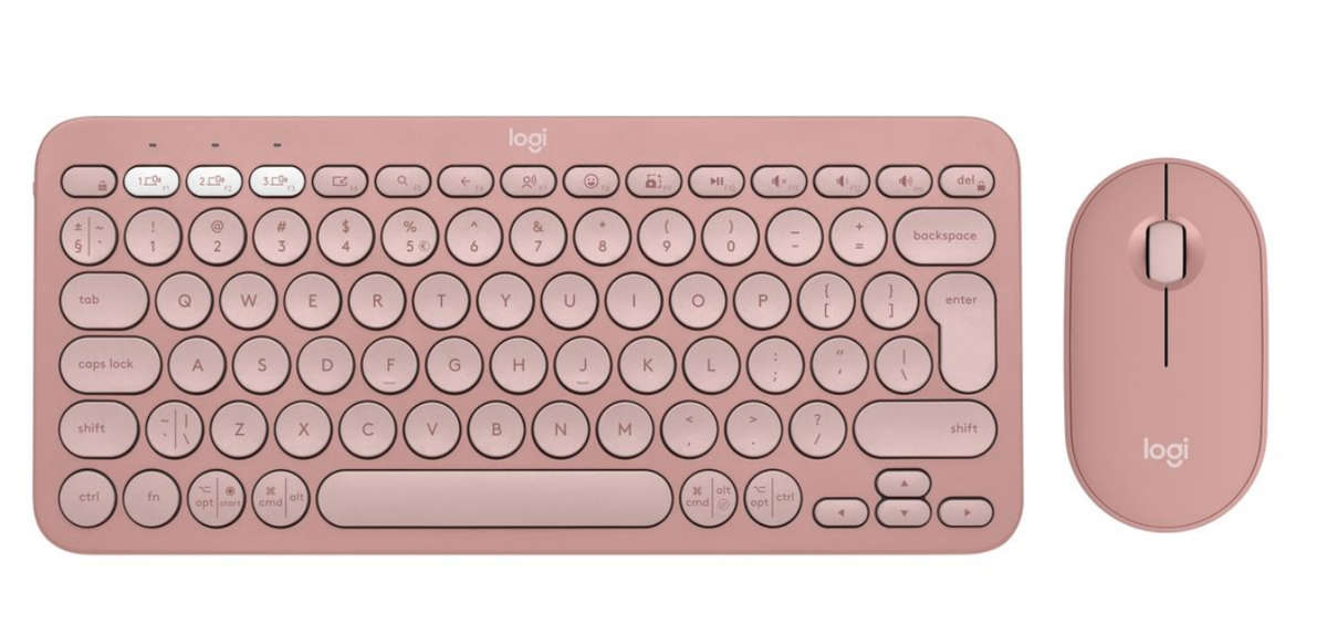 Logitech Pebble 2 Combo - Tonal Rose