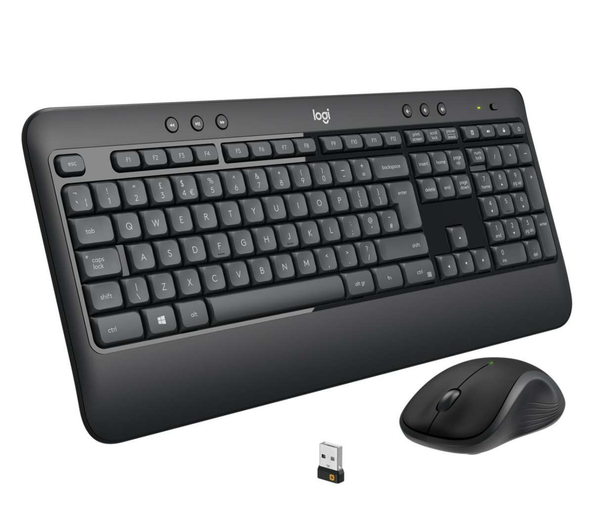 Logitech MK540 Wireless Keyboard and Mouse Combo
