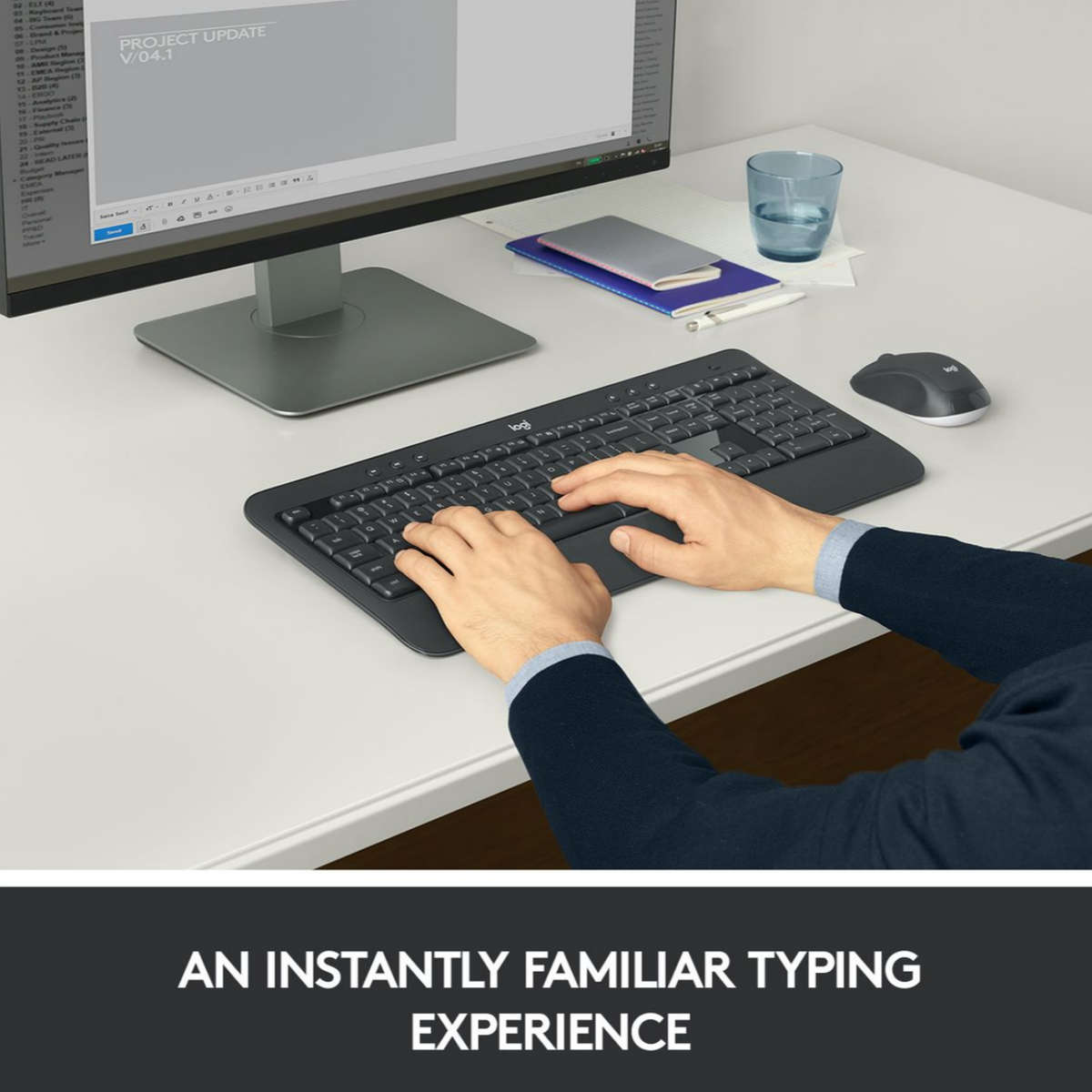 Logitech MK540 Wireless Keyboard and Mouse Combo