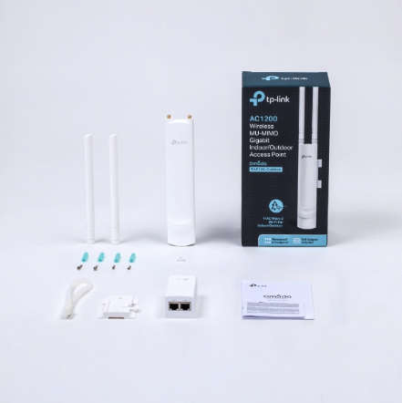 TP-LINK EAP225 AC1200 WIRELESS MU-MIMO GIGABIT  INDOOR/OUTDOOR ACCESS POINT