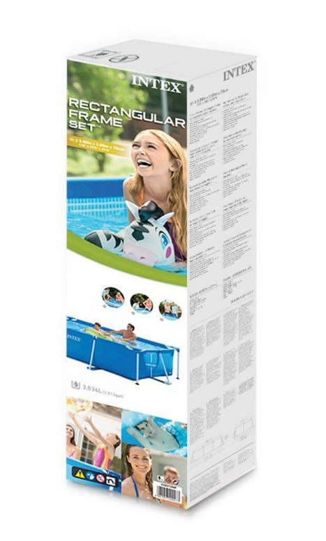 Intex Rectangular Frame Pool 3m x 2m x 75cm