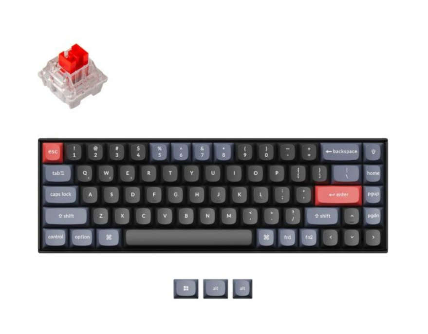 Keychron K6 Pro Wireless RGB Mechanical Keyboard- Red or Brown Switches