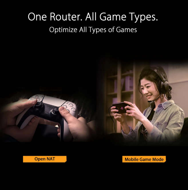 ASUS TUF Gaming AX3000 V2 AiMesh Extendable WiFi 6 Gaming Router