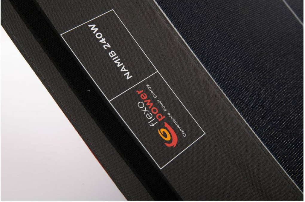 NAMIB-240 TEFLON (ETFE) FOLDABLE SOLAR PANEL BY FLEXOPOWER