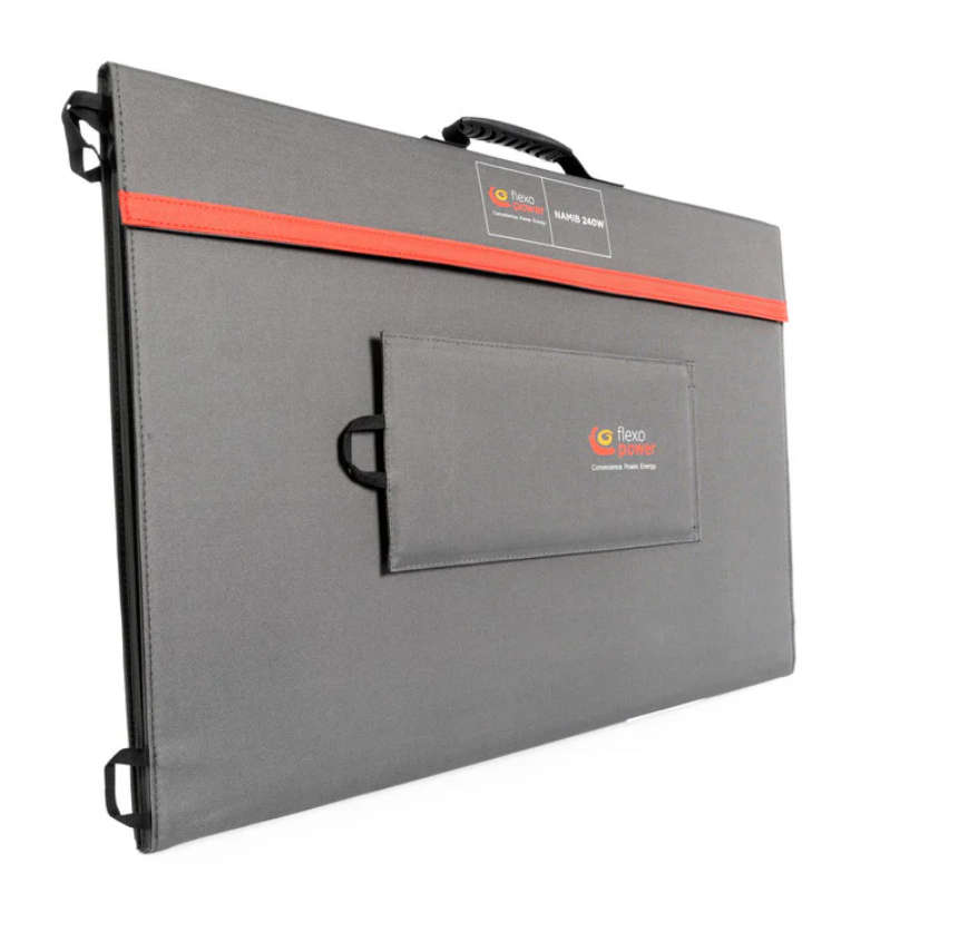 NAMIB-240 TEFLON (ETFE) FOLDABLE SOLAR PANEL BY FLEXOPOWER