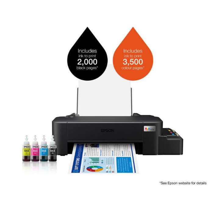 Epson EcoTank Printer - L121 10W USB A4 Single Function Printers