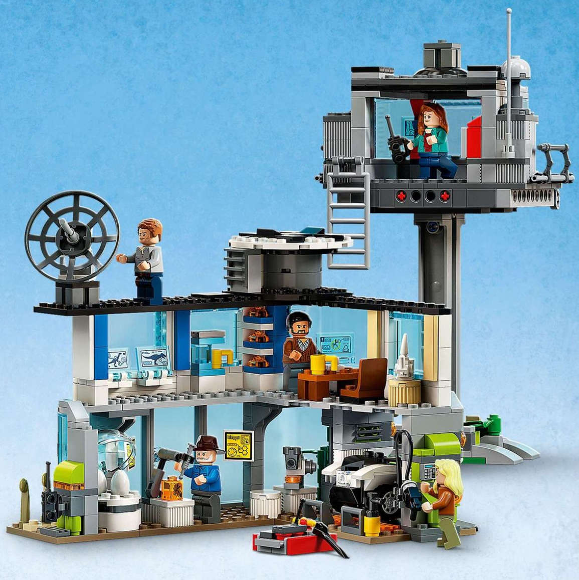 LEGO® Jurassic World Giganotosaurus & Therizinosaurus Attack 76949 Building Toy Cars (658 Pieces)