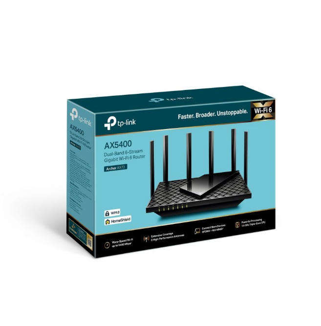TP-Link Archer AX73 AX5400 Dual-Band Wi-Fi 6 Router