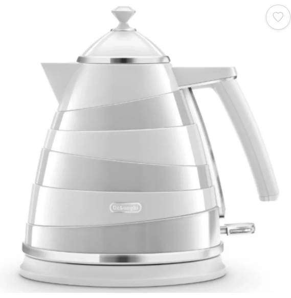 Delonghi - Avvolta Class Kettle - White/Grey
