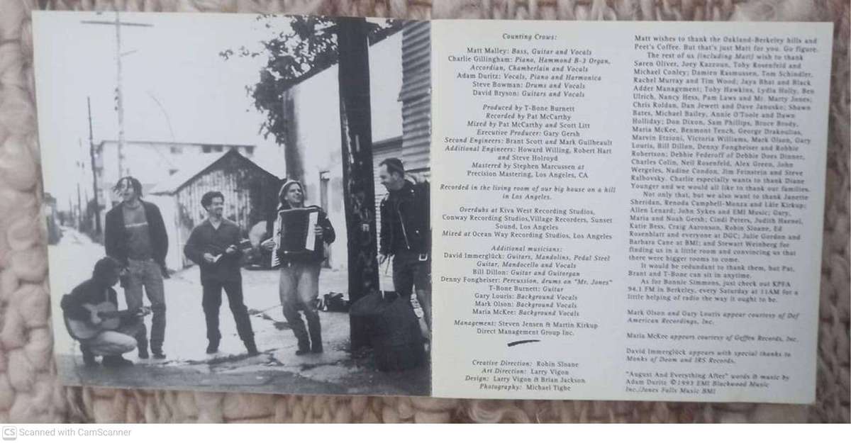 Counting Crows -- August And Everything After (CD)