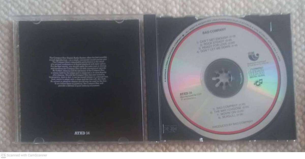 Bad Company -- Bad Company (CD)