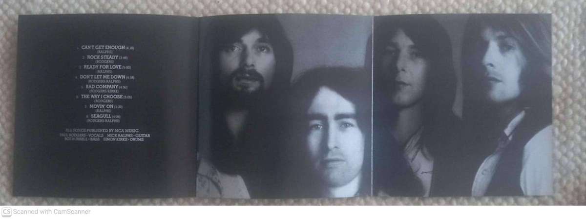Bad Company -- Bad Company (CD)