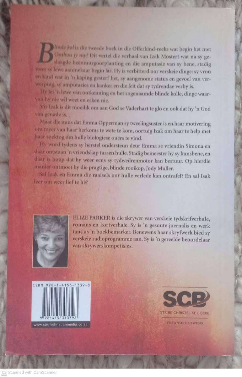 Blinde Kol (Offerkind-reeks #2) -- Elize Parker