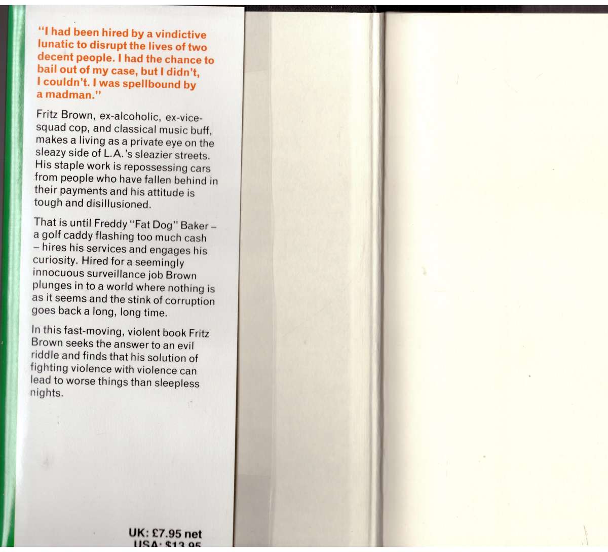 Brown's Requiem  -- James Ellroy