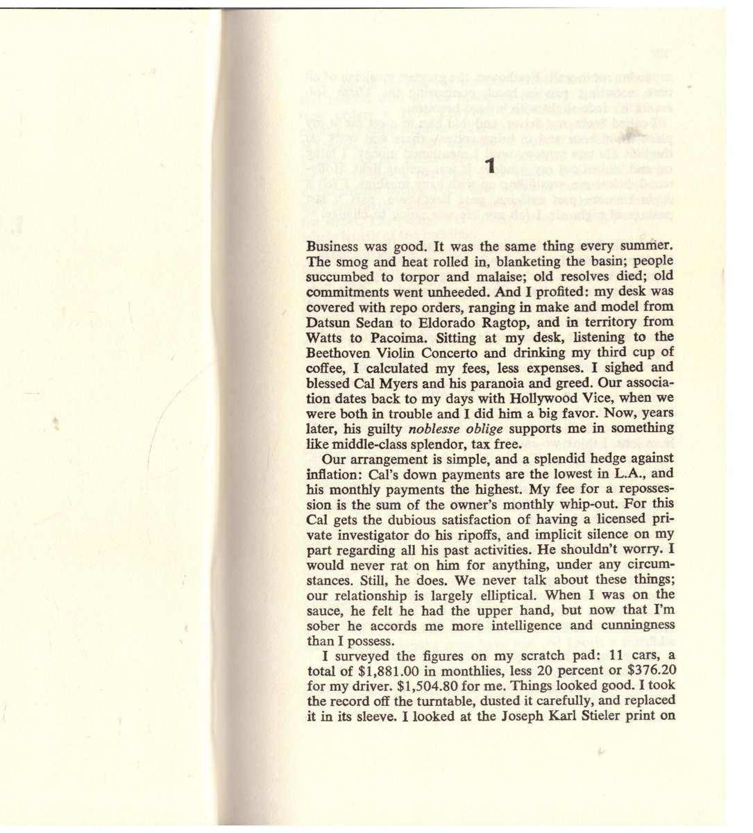 Brown's Requiem  -- James Ellroy