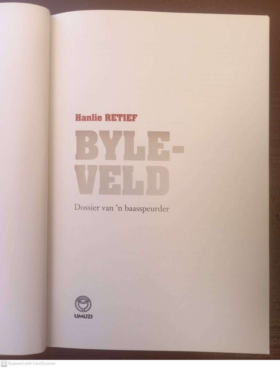 Byleveld: dossier van 'n baasspeurder --  Hanlie Retief