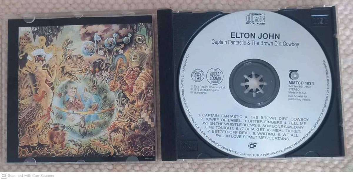 Elton John -- Captain Fantastic And The Brown Dirt Cowboy (CD)