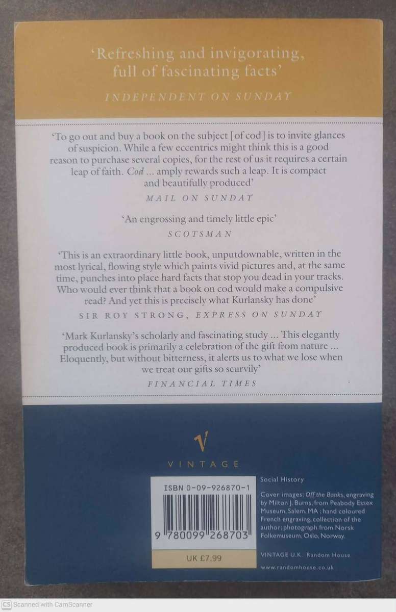 Cod: A Biography of the Fish That Changed the World -- Mark Kurlansky