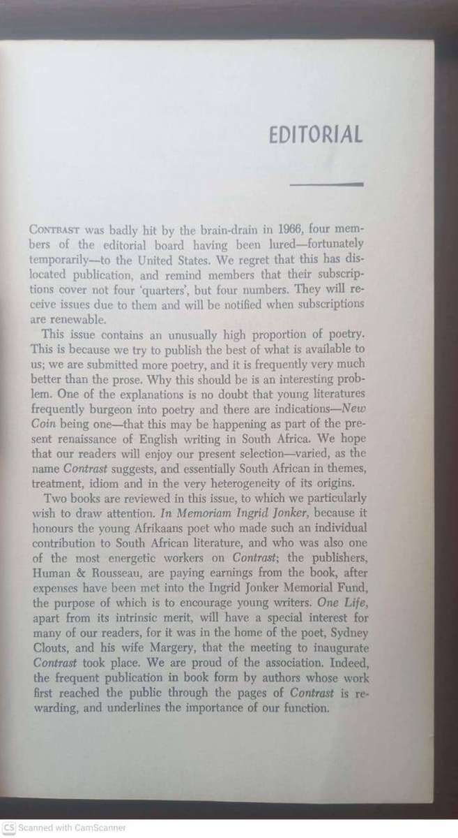 Contrast 14 - Volume 4, Number 2, November 1966