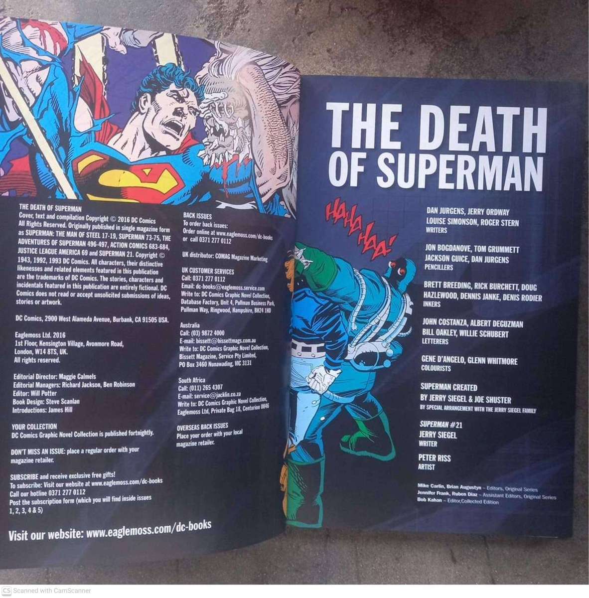 Superman: The Death of Superman (DC Comics Graphic Novel Collection, Vol. 16)