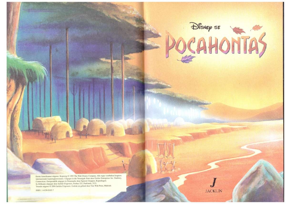 Disney se Pocahontas