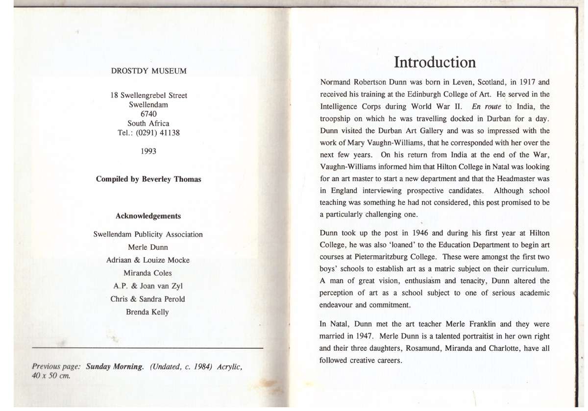 Normand Dunn - Beverley Thomas [Compiler]