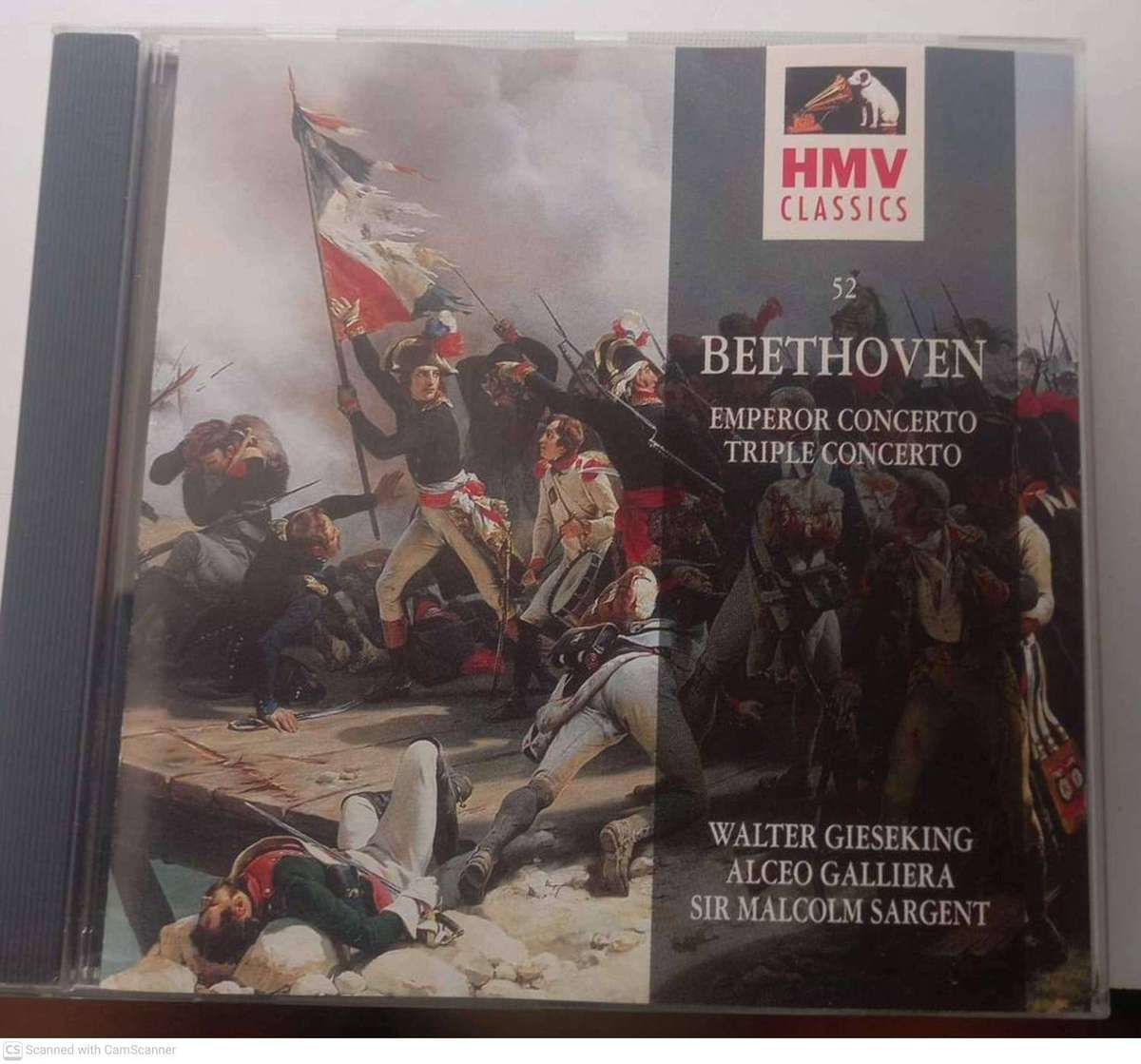 Beethoven  Concerto No. 5 (The "Emperor") / Triple Concerto (CD)