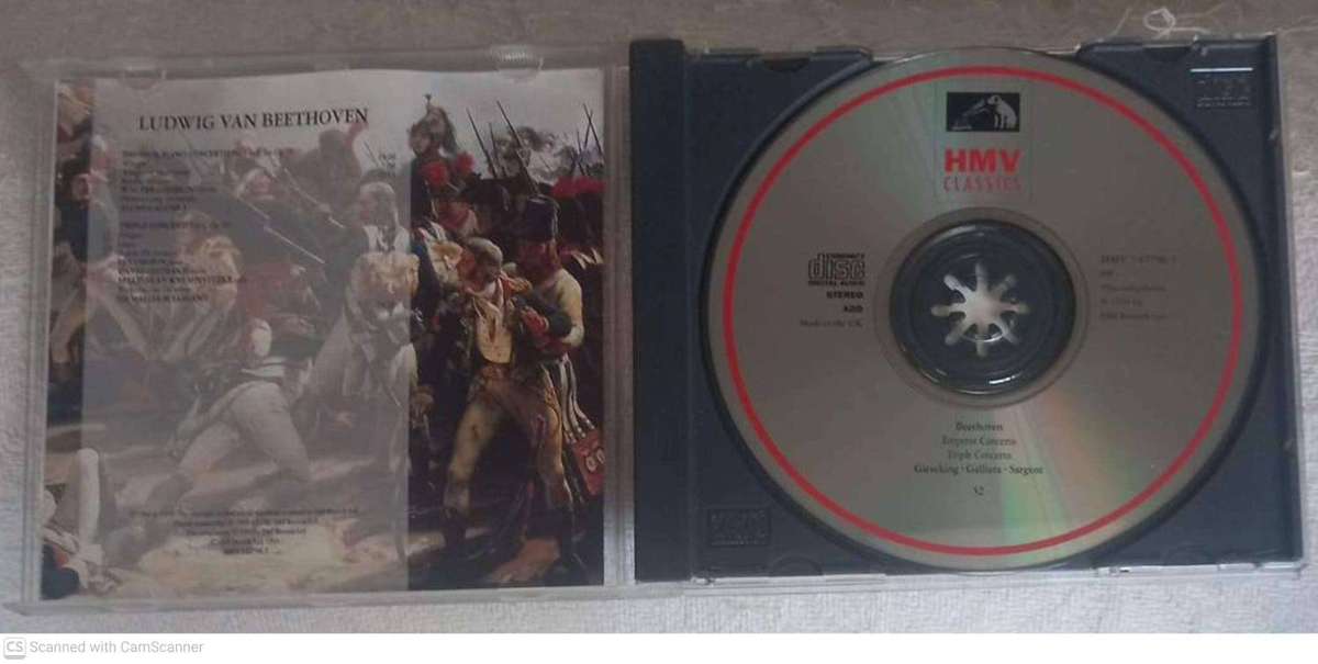 Beethoven  Concerto No. 5 (The "Emperor") / Triple Concerto (CD)