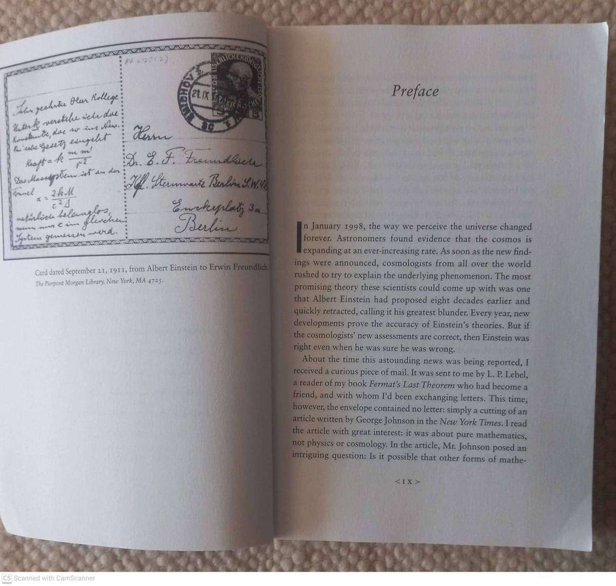 God's Equation: Einstein, Relativity, and the Expanding Universe -- Amir D. Aczel