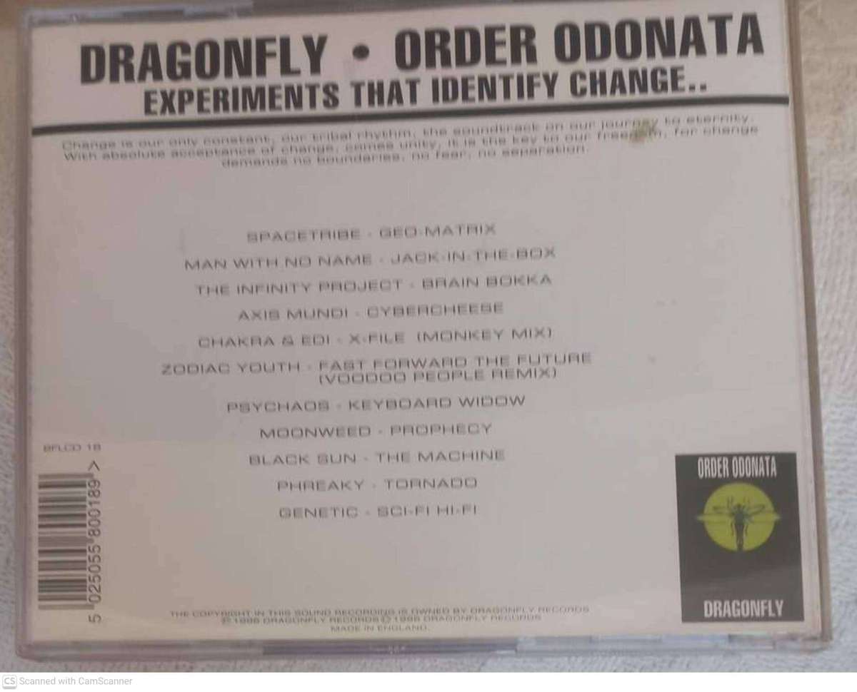 Various -- Order Odonata  Experiments That Identify Change (CD)