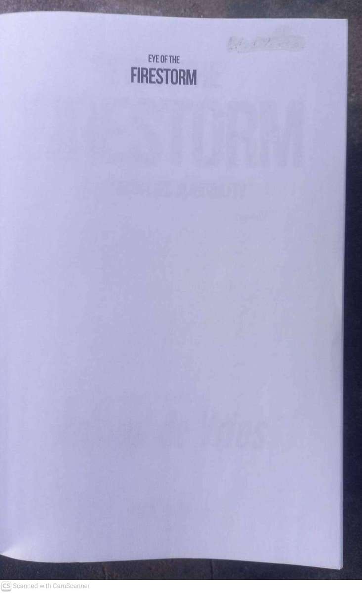 Eye of the Firestorm  --  Roland de Vries