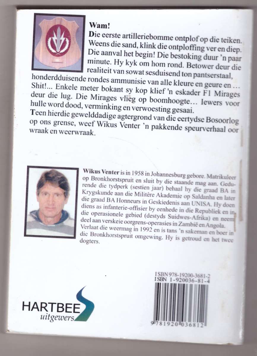 Falco: bosoorlogroman   Wikus Venter