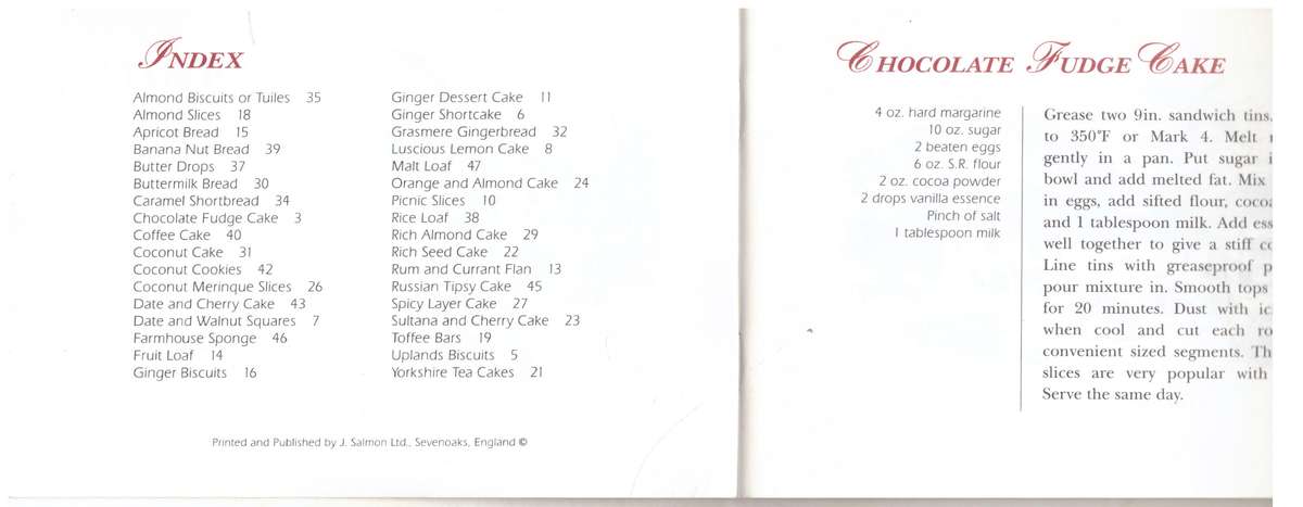 Favourite Teatime Recipes -- Carole Gregory