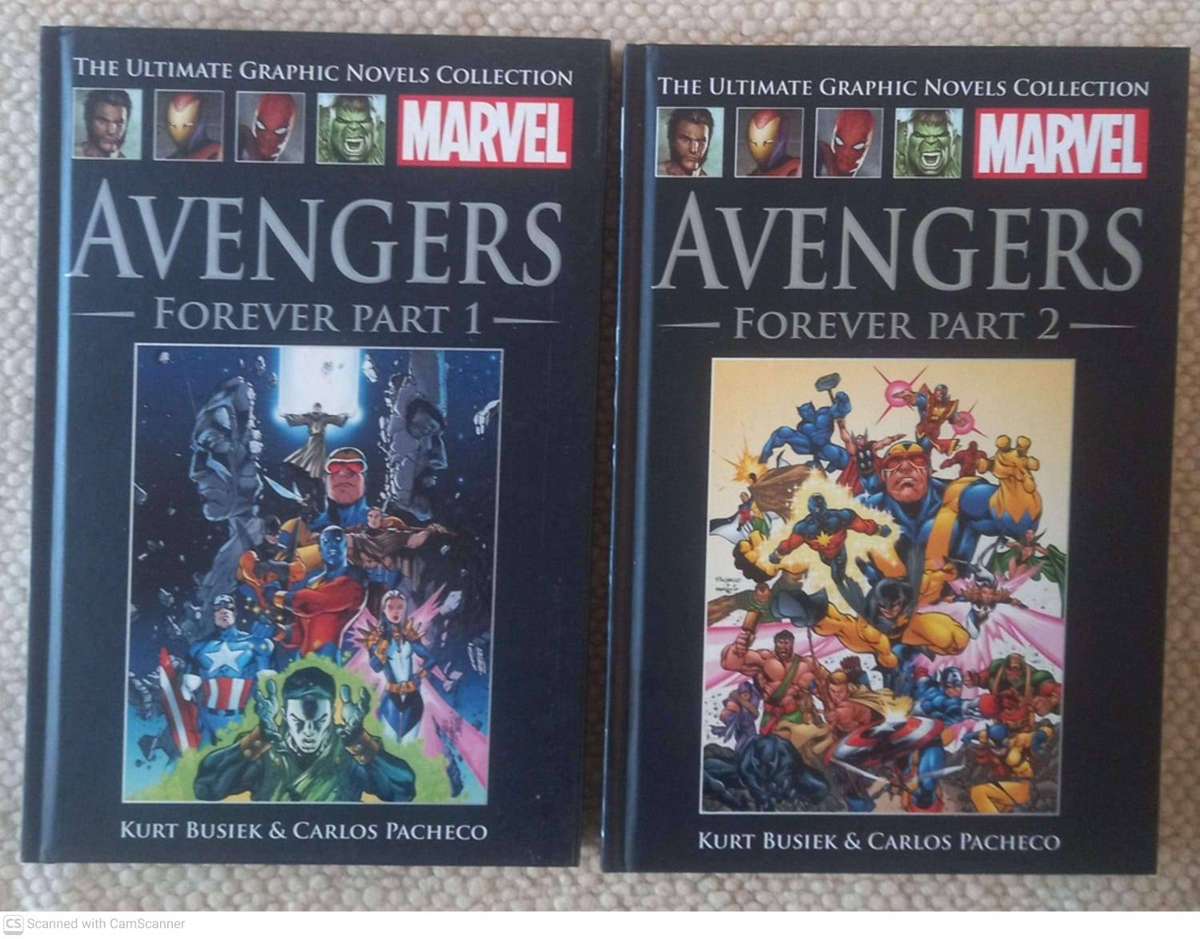 Avengers: Forever, Part 1 & 2 (Marvel Ultimate Graphic Novels Collection, Vol. 54 & 55)