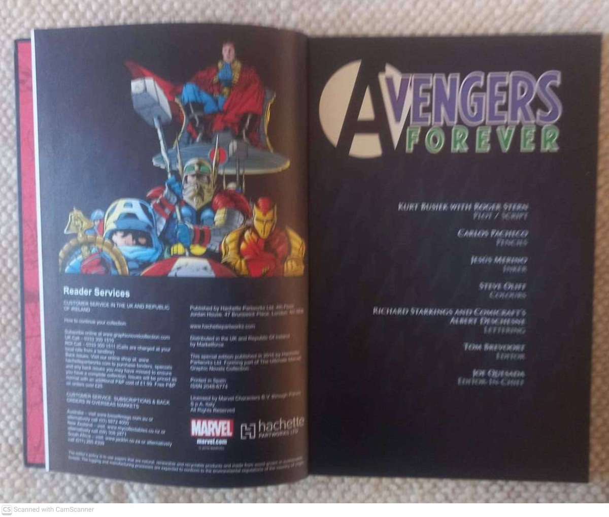 Avengers: Forever, Part 1 & 2 (Marvel Ultimate Graphic Novels Collection, Vol. 54 & 55)
