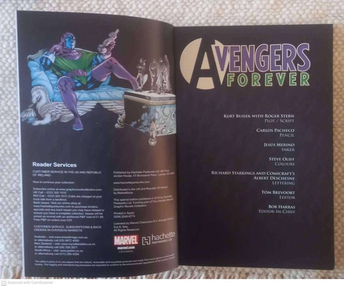 Avengers: Forever, Part 1 & 2 (Marvel Ultimate Graphic Novels Collection, Vol. 54 & 55)