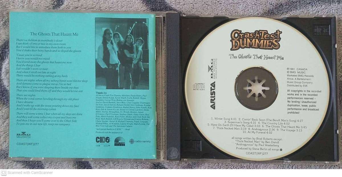 Crash Test Dummies -- The Ghosts That Haunt Me (CD)