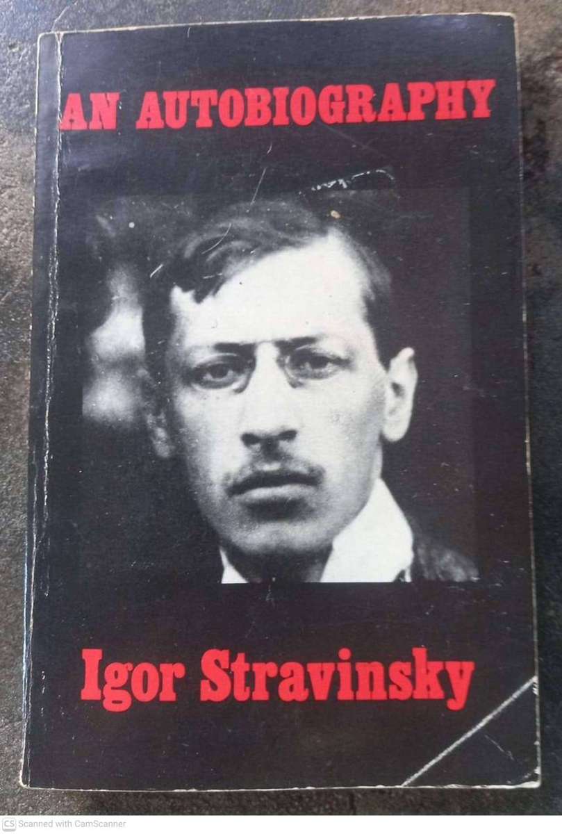 Igor Stravinsky, an Autobiography