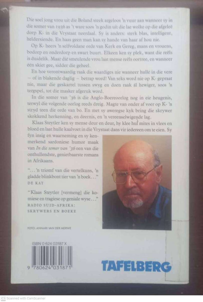 In die somer van '36 -- Klaas Steytler