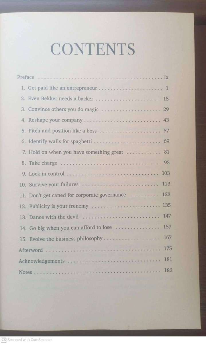 Koos Bekker's Billions --  T. J. Strydom
