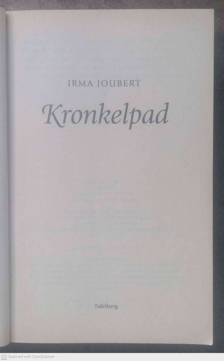 Kronkelpad -- Irma Joubert
