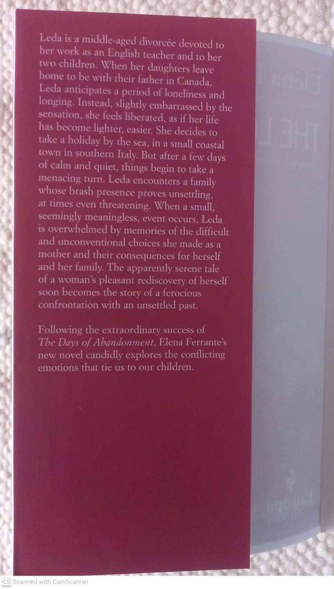 The Lost Daughter - Elena Ferrante