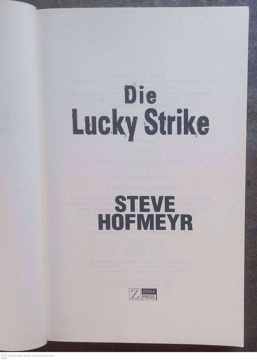 Die Lucky Strike -- Steve Hofmeyr