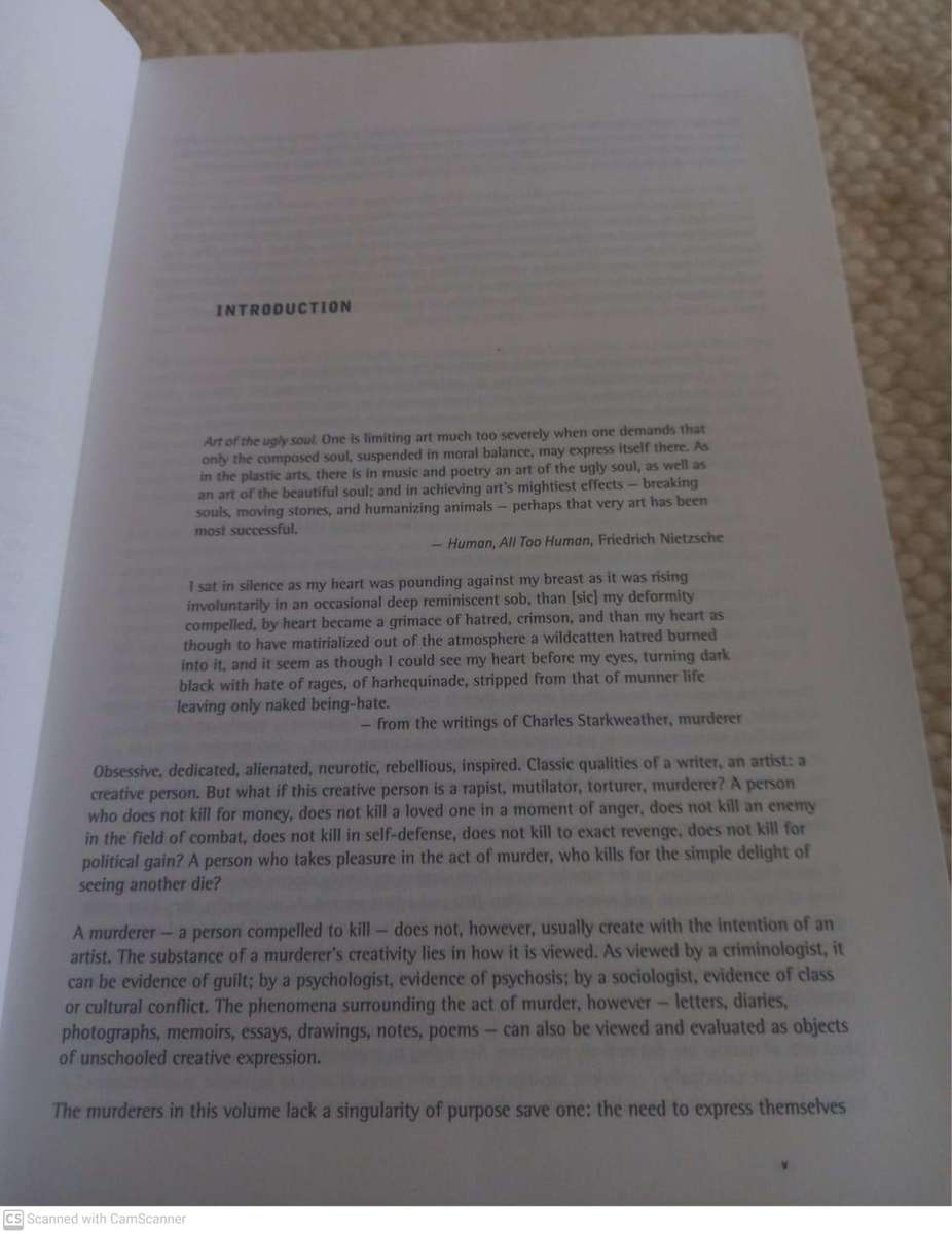 Lustmord: The Writings and Artifacts of Murderers -- Brian King [Editor]