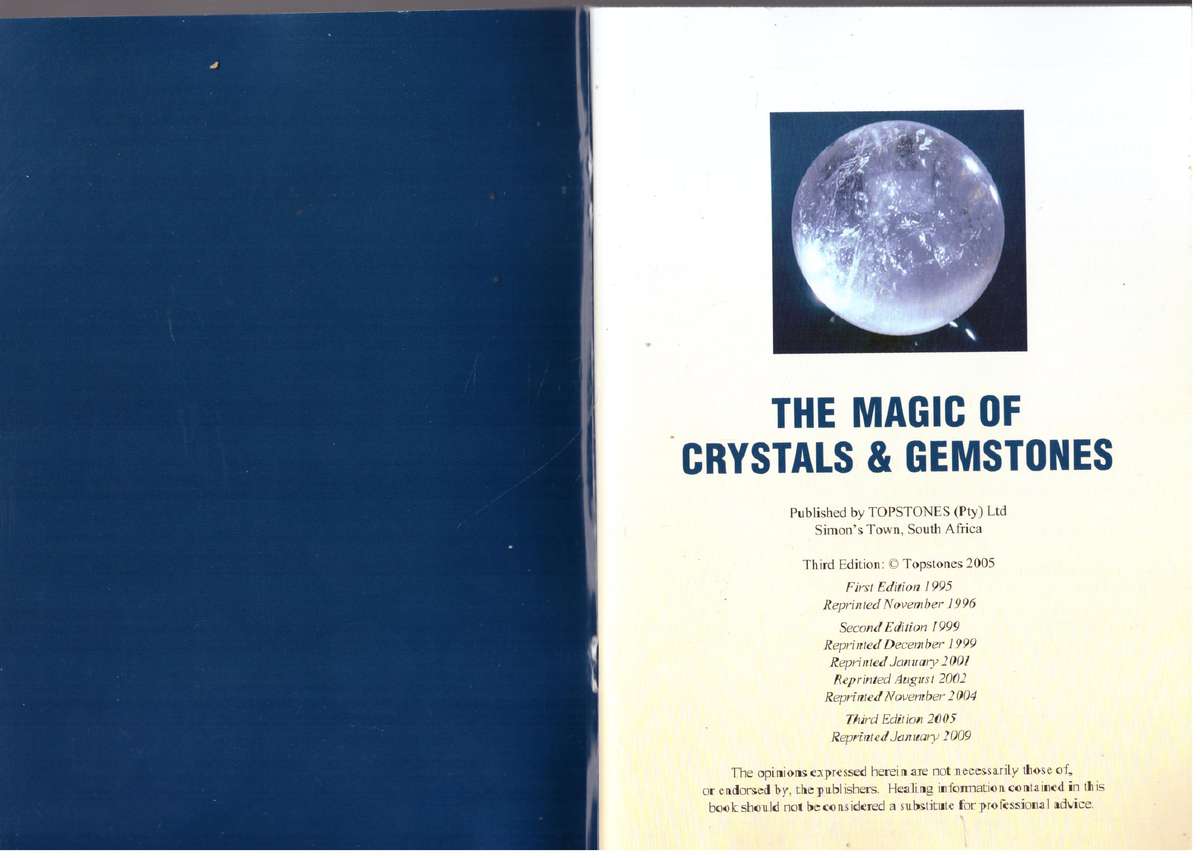 Magic of crystals and gemstones