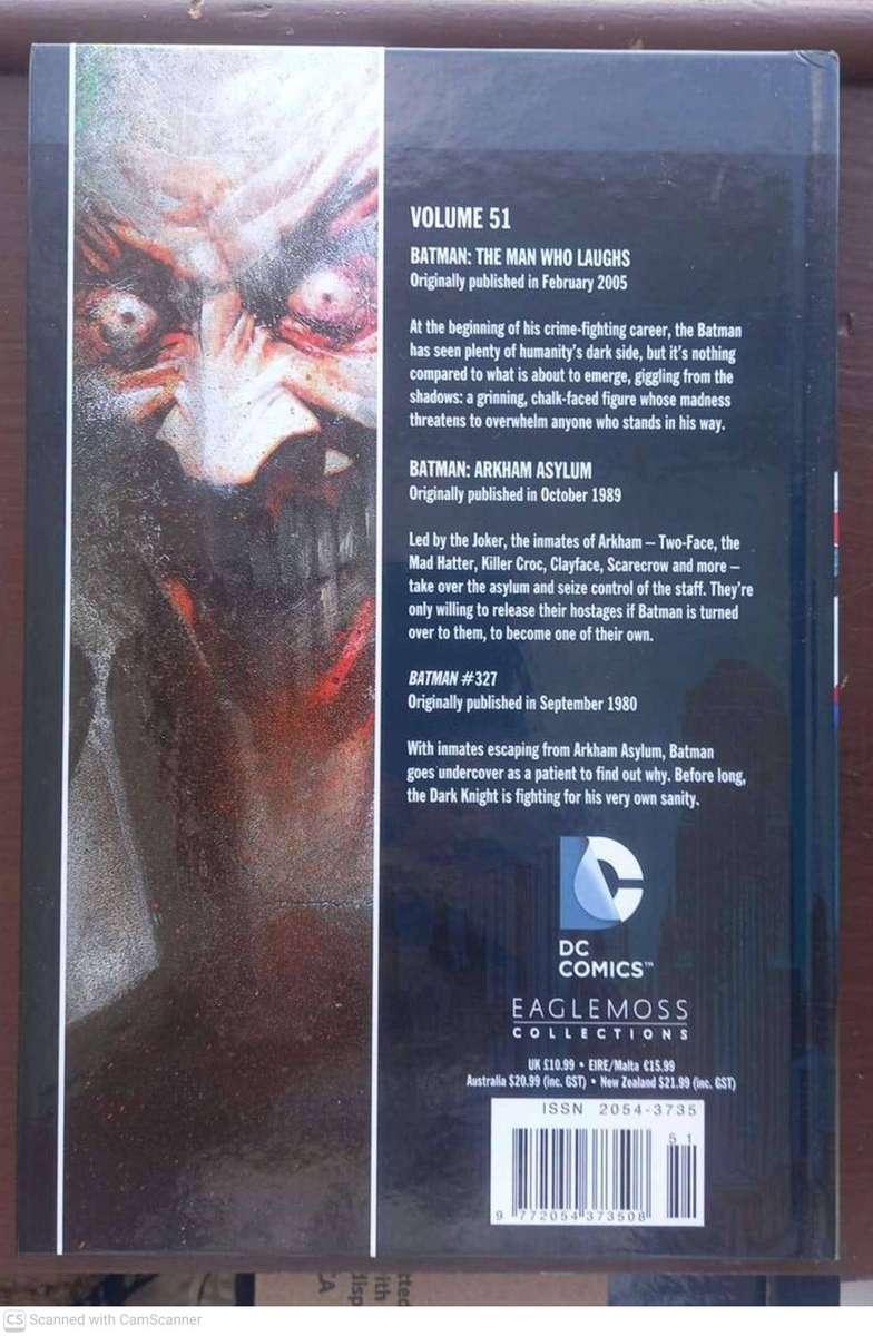 Batman: The Man Who laughs & Arkham Asylum (DC Comics Graphic Novel Collection, Vol. 51)
