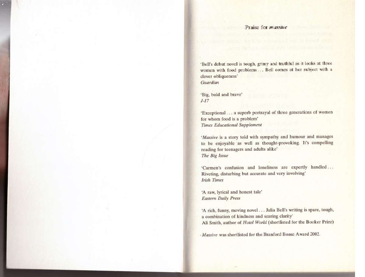 Massive - Julia Bell